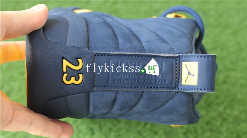 Authentic Air Jordan 12 Retro Michigan